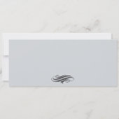 Paris France verjaardagsfeestje instapkaart Kaart (Achterkant)