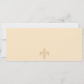  Paris France verjaardagsfeestje instapkaart Kaart (Achterkant)