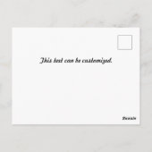 Paris France Vintage Travel Briefkaart (Achterkant)