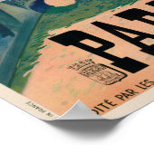 Paris France Vintage Travel Poster 1937 (Hoek)