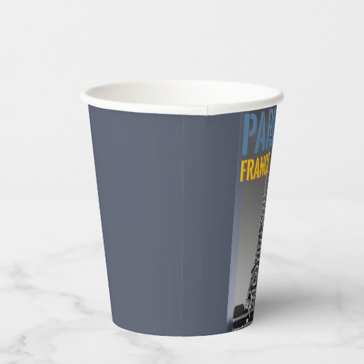 Paris France Watch Papieren Bekers (Rechts)