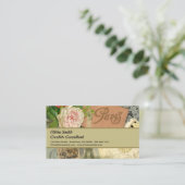 Paris Frankrijk Antiek kunstwerk Collage Eiffel Fr Visitekaartje (Staand voorkant)