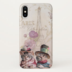 Paris Frankrijk Cats Case-Mate iPhone Case