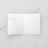 Paris Frankrijk Eiffel Tower Bicycle Lamp gevouwen Notitiekaartje (Binnen)