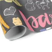 Paris Frankrijk Eiffel Tower Cadeaupapier (Rol Hoek)