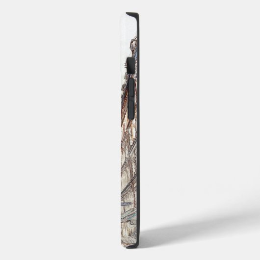 Paris Frankrijk Eiffel Tower Case-Mate iPhone Case (Achterkant / Links)