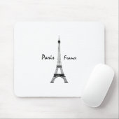 Paris Frankrijk Eiffel Tower Muismat (Met muis)