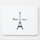 Paris Frankrijk Eiffel Tower Muismat (Voorkant)