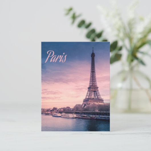 Paris Frankrijk eiffeltoren Briefkaart (Staand voorkant)