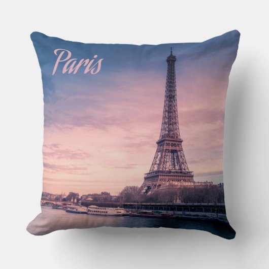 Paris Frankrijk eiffeltoren Kussen (Voorkant)