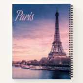 Paris Frankrijk eiffeltoren Notitieboek (Achterkant)