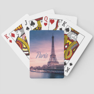 Paris Frankrijk eiffeltoren Pokerkaarten