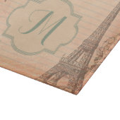 Paris Frankrijk Eiffeltoren Shab Glass Cutting Boa Snijplank (Hoek)