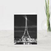 PARIS Frankrijk EIFFELTOREN Stad van Licht Kaart (Voorkant)