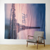 Paris Frankrijk eiffeltoren Wandkleed (In Situ (horizontaal))