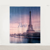 Paris Frankrijk eiffeltoren Wandkleed (Voorkant)