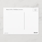 Paris Frankrijk Franse Macroons Briefkaart (Achterkant)