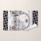 Paris Frankrijk Koffie Badkamer Handdoek Sets (Handdoek)