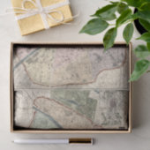 Paris Frankrijk  Map Decoupage Ephemera Tissuepapier (Geschenk)