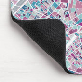 Paris Frankrijk Map Muismat (Hoek)