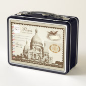 Paris Frankrijk Non-Postage Briefkaart (Achterkant)