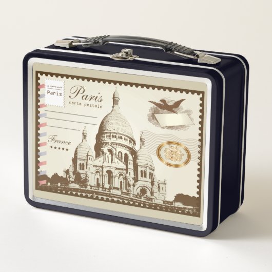 Paris Frankrijk Non-Postage Briefkaart (Voorkant)
