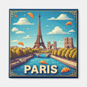 🧲 Paris Frankrijk Reis Souvenir Vakantie Collecti Magneet