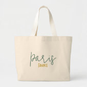 Paris, Frankrijk Souvenir Grote Tote Bag (Voorkant)