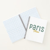 Paris, Frankrijk Souvenir Notitieboek (Binnen)