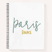 Paris, Frankrijk Souvenir Notitieboek (Voorkant)