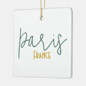 Paris, Frankrijk Souvenir Ornament (Links)