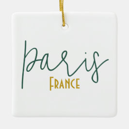 Paris, Frankrijk Souvenir Ornament