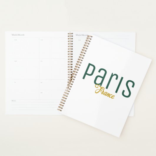 Paris, Frankrijk Souvenir Planner (Display)