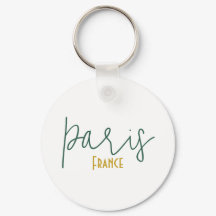 Paris, Frankrijk Souvenir Sleutelhanger