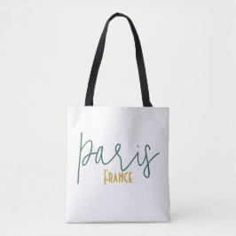 Paris, Frankrijk Souvenir Tote Bag