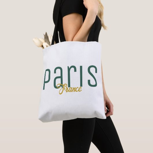 Paris, Frankrijk Souvenir Tote Bag (Dichtbij)