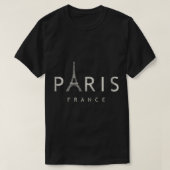 Paris Frankrijk  T-shirt (Design voorkant)