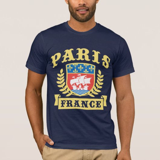 Paris Frankrijk wapenstilstand T-shirt (Voorkant)