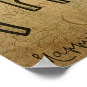 Paris  Frans Can-Can Dancer Poster (Hoek)