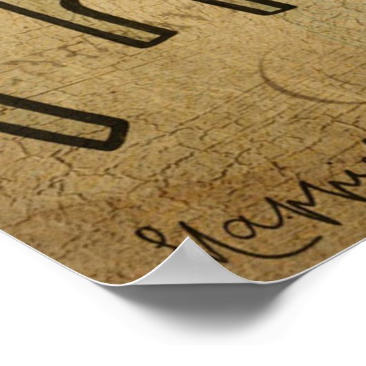 Paris  Frans Can-Can Dancer Poster (Hoek)