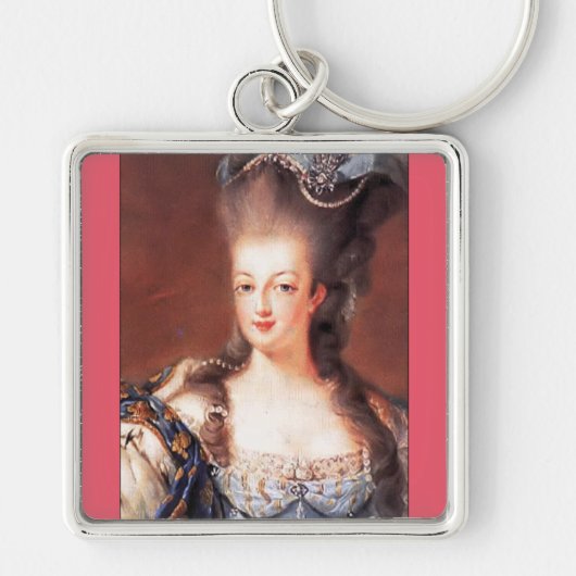 Paris Frans Marie Antoinette Sleutelhanger / Sleut (Voorkant)