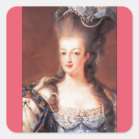 Paris Frans Marie Antoinette Sticker (Voorkant)