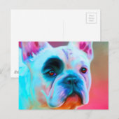 Paris Franse Bulldog Briefkaart (Voorkant / Achterkant)