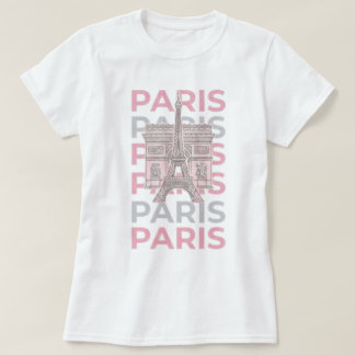 Paris Franse stijl T-shirt