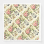 Paris Franse Thema Party Papieren servetten (Voorkant)