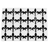 Paris French Fleur de Lis Gift Bag Groot Cadeauzakje (Voorkant)