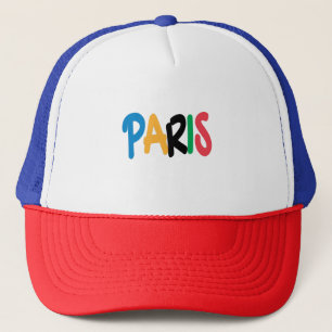 Paris games ringen op maat trucker pet