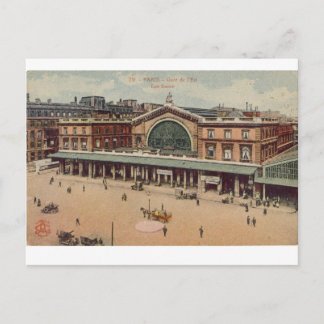 Paris Gare de L'Est Briefkaart