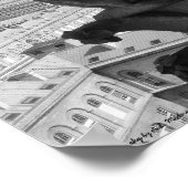 Paris Gargoyle B&W Poster (Hoek)