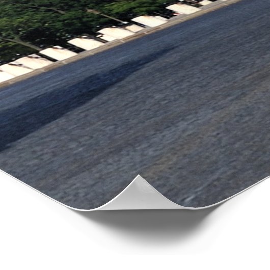 Paris Gate Arc de Triomphe Poster (Hoek)